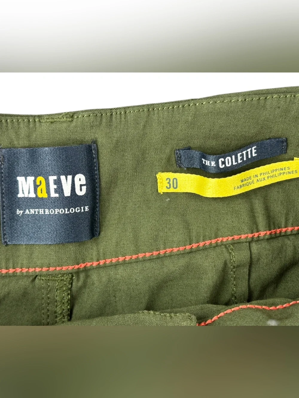 Maeve | The Collette | Linen Crop Wide Leg Pants | Size 30 - Picture 6 of 9